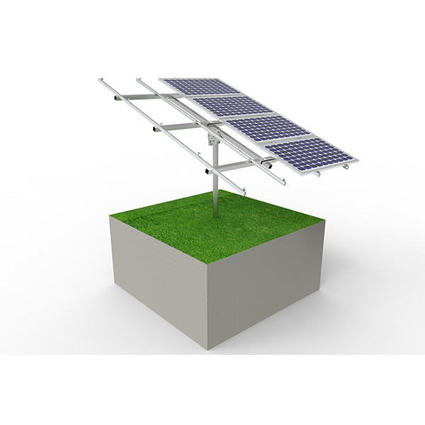 Single-pole Steel Solar Ground Mounting Structure | Angels Solar