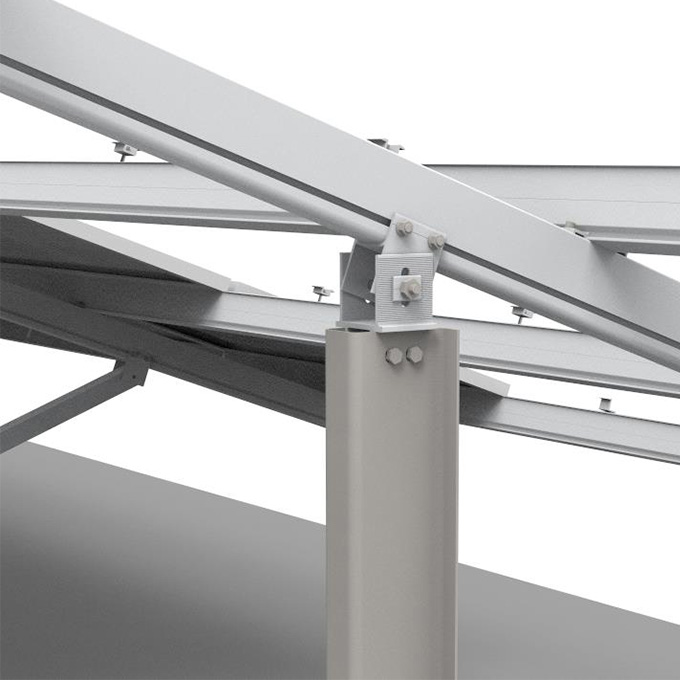 Steel-Aluminum Solar Ground Mounting System | Angels Solar