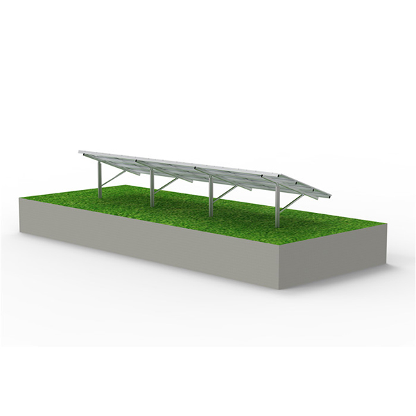Steel-Aluminum Solar Ground Mounting