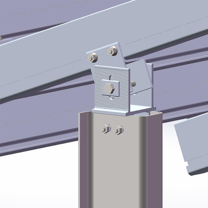 Steel-Aluminum Solar Ground Mounting System | Angels Solar