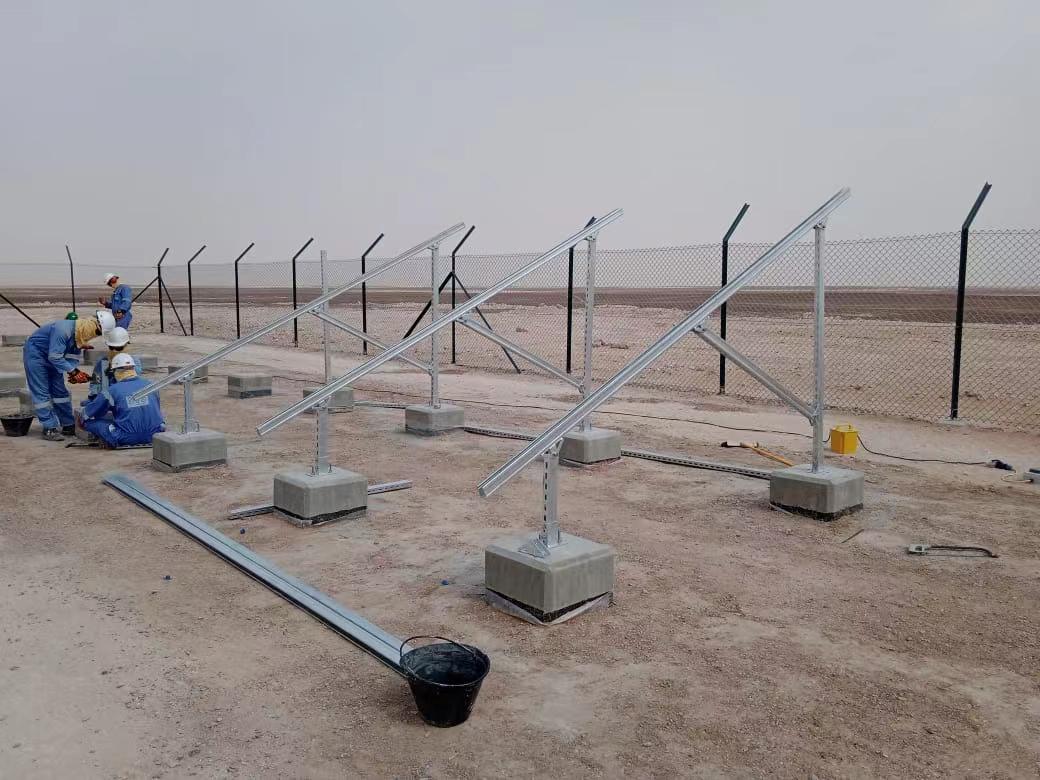120KW ANGELS SOLAR Ground Solar Mounting System