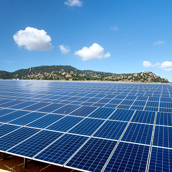 solar panel ground mounting structure