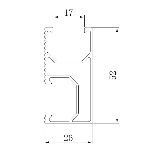 Solar Roof Bracket Rail 26-52丨Angels Solar