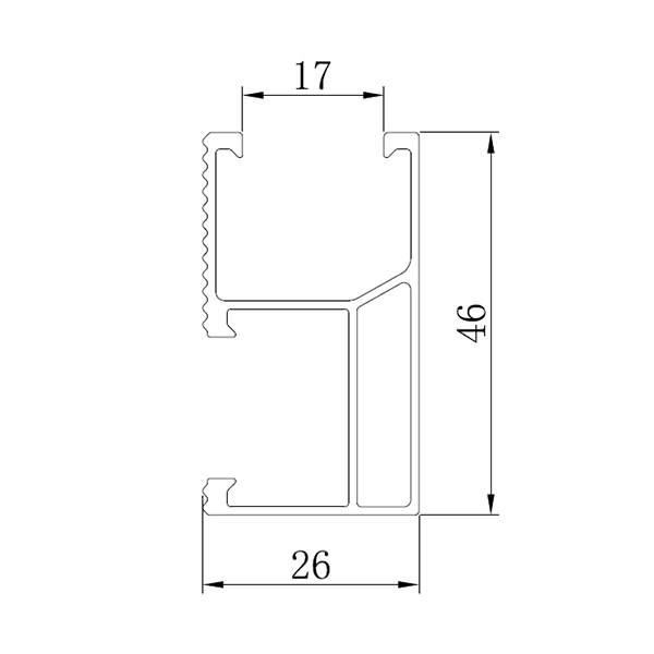 Solar Roof Rail 26-46 Roof Bracket丨Angels Solar