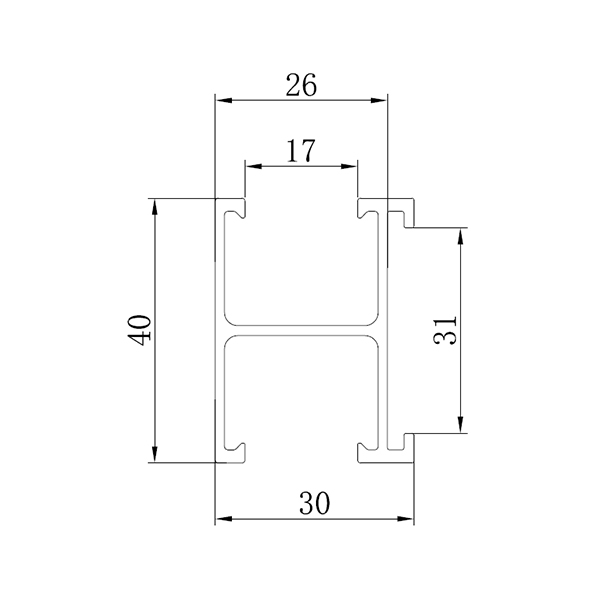 PV Solar Rail 30-40 Aluminium Rail丨Angels Solar