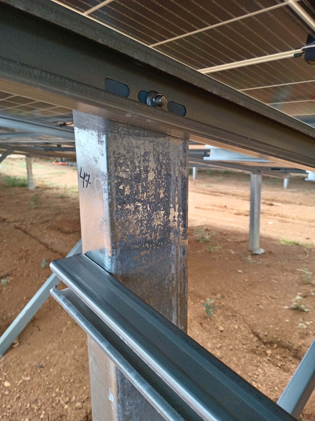 Panama 12MW Ground Mounting System -C Steel