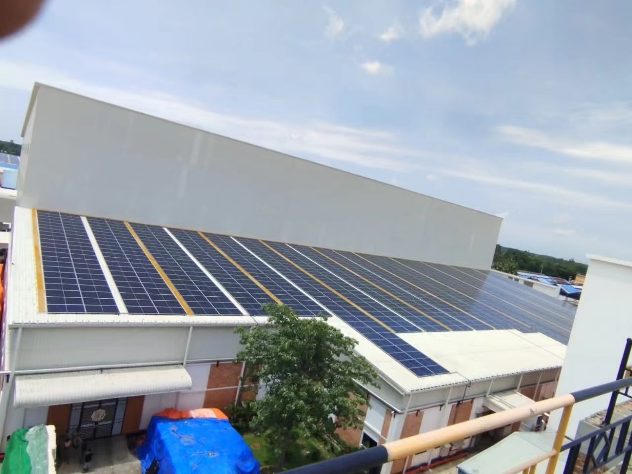 4.2mw Iron Sheet and Fiberglass Channel in Bangladesh