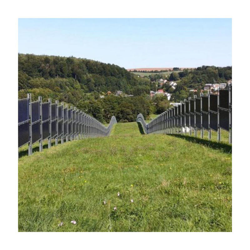 Professional Design Vertical Solar Ground Mounting Structure System