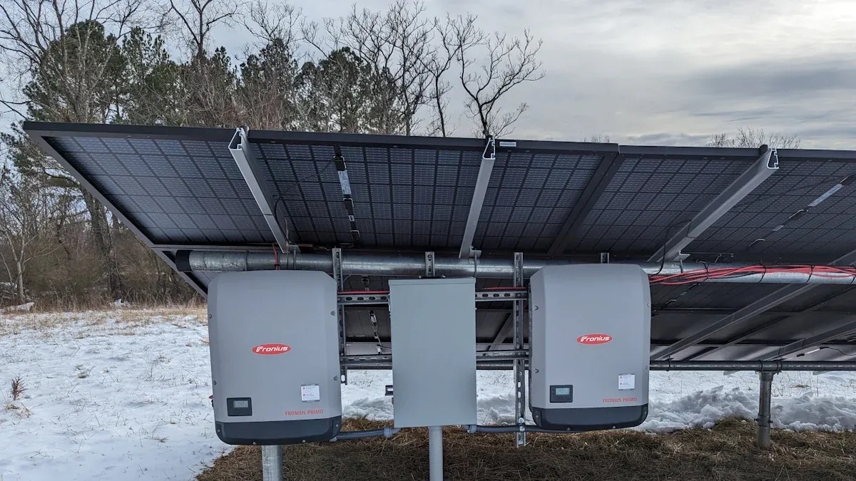 solar panel ground mounts