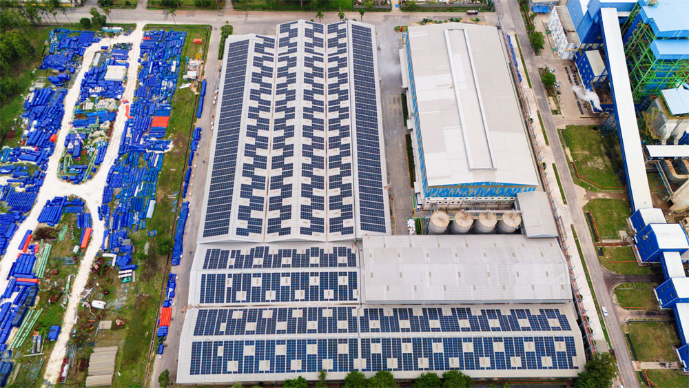 Indonesia 3.8MW L-shaped Roof