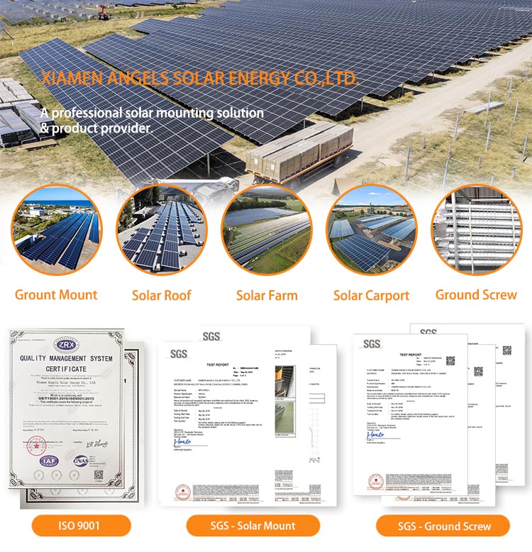 Galvanized Mounting Solar PV Systems