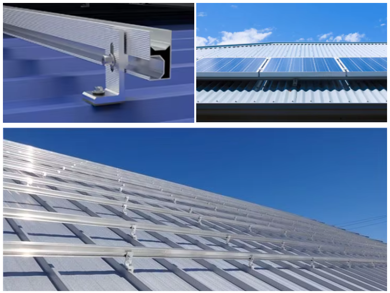 Anodized Finish Solar Panel Bracket Accessories