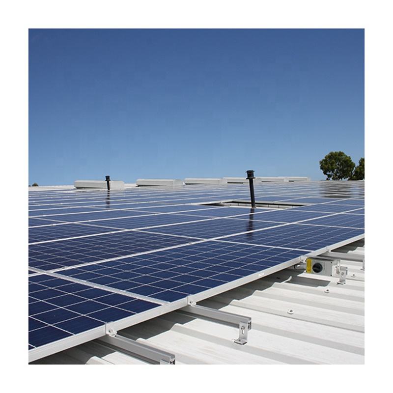 Aluminum Solar Metal Roof Solar Mounting Rack L Feet Kit Bracket