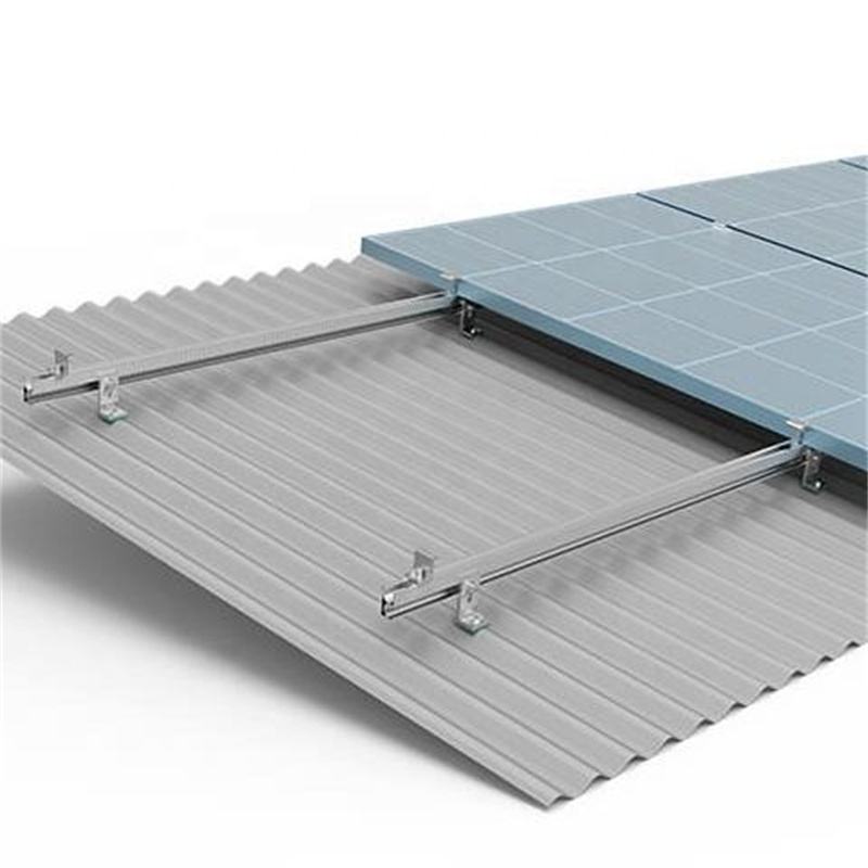 Aluminum Solar Metal Roof Solar Mounting Rack L Feet Kit Bracket