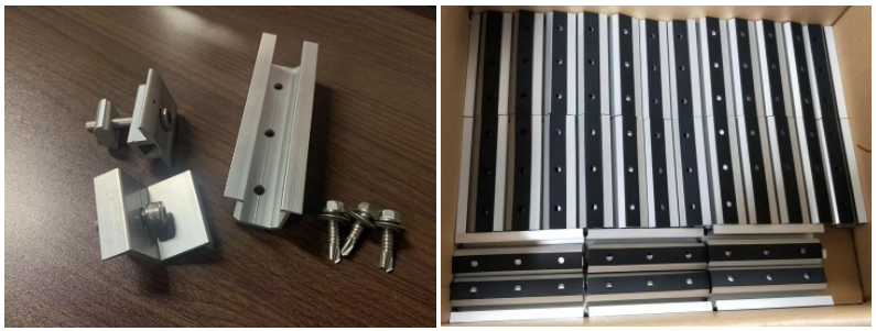 East West Solar Flat Roof Mounting System