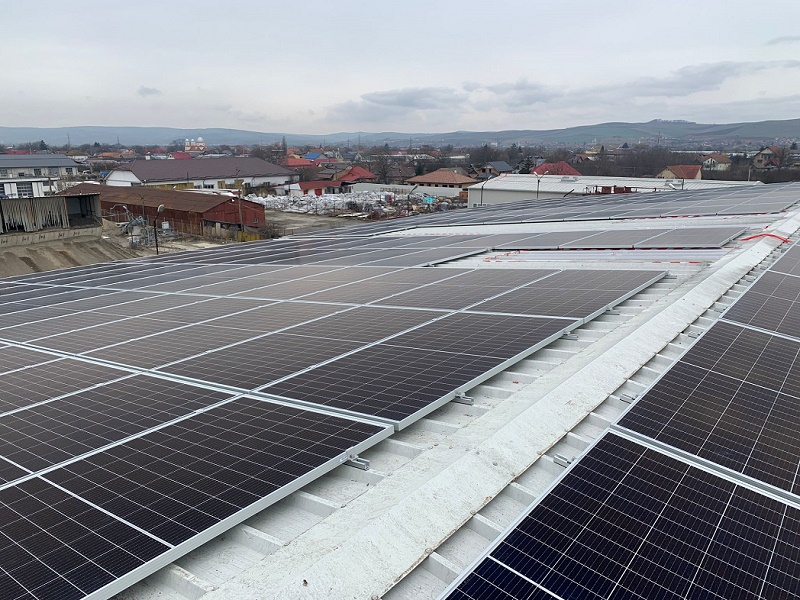 East West Solar Flat Roof Mounting System