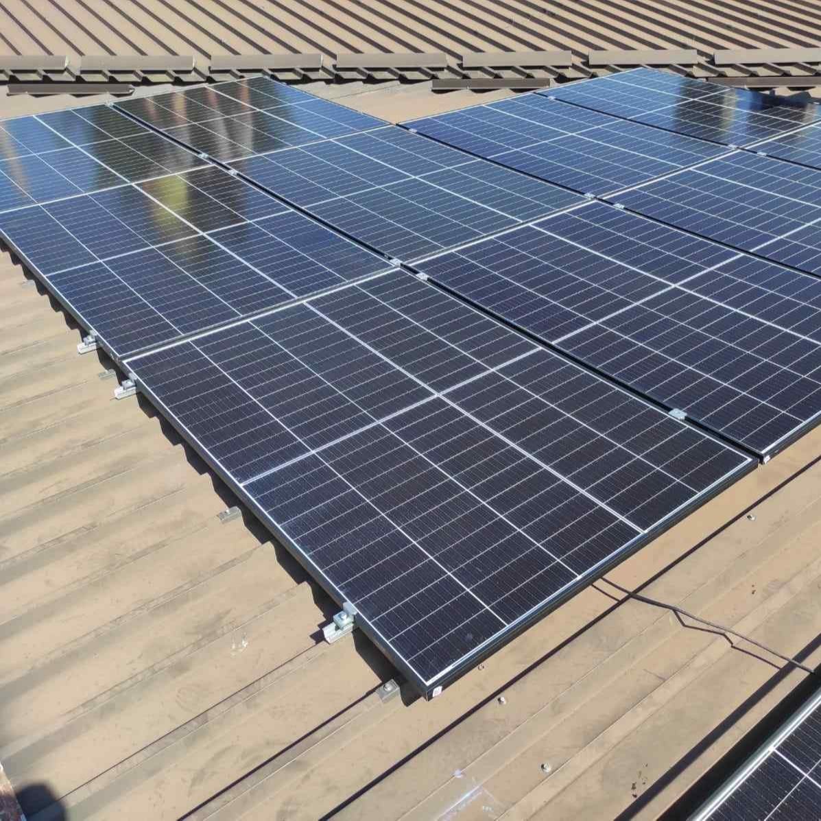 Solar MINI Rail Aluminum Metal Roof Solar Panel Roof Mounting