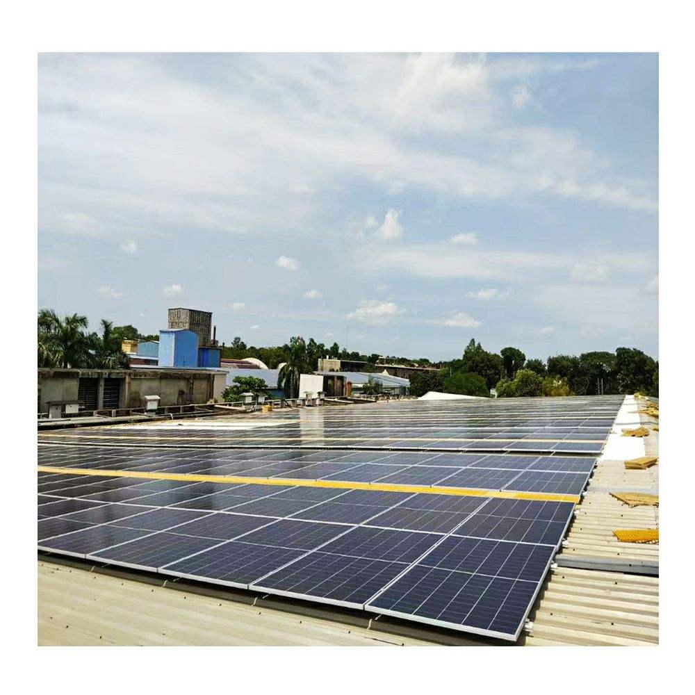 Metal Roof Solar Panel Roof Mounting System for Residential / Commercial Use