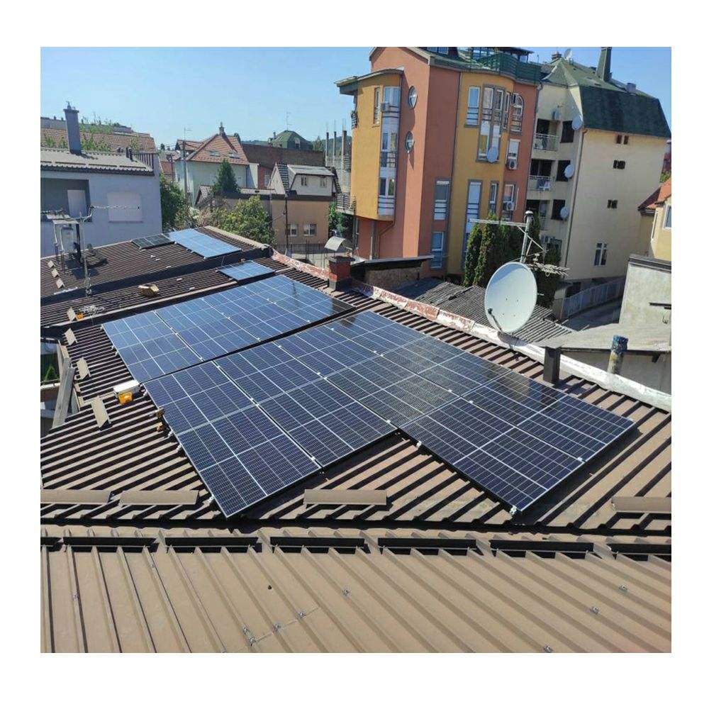 Metal Roof Solar Panel Roof Mounting System for Residential / Commercial Use