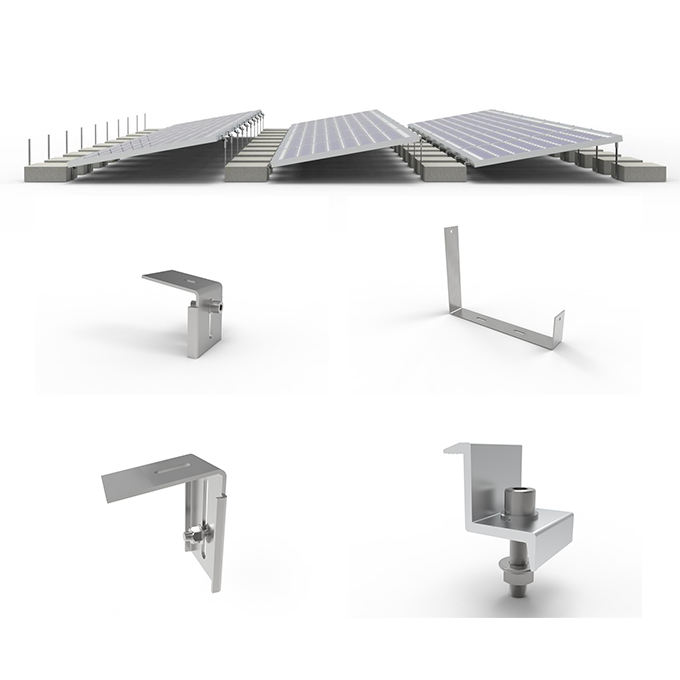 Solar Ballast Flat Roof Solar Mounting