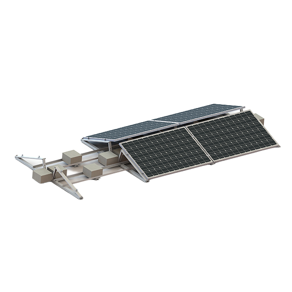 East West Solar Flat Roof Mounting System