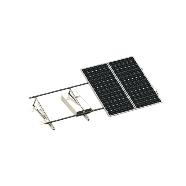 Triangle Flat Roof Kit Rack Ballasted Mount