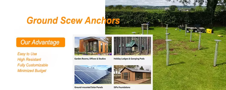 screw anchor for ground