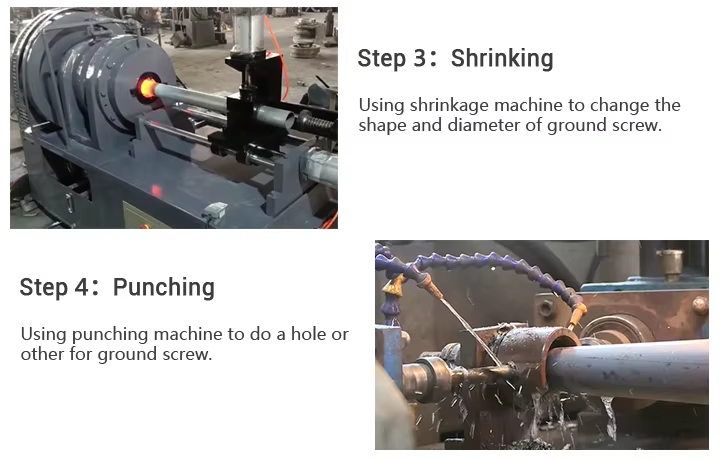 screw anchor for ground