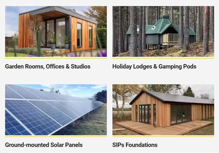 ground screws for house