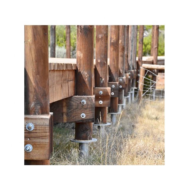 수명이 긴 용융 아연 도금 스크류 파일 앵커, 지반 스크류, 태양광 브래킷 스크류 파일