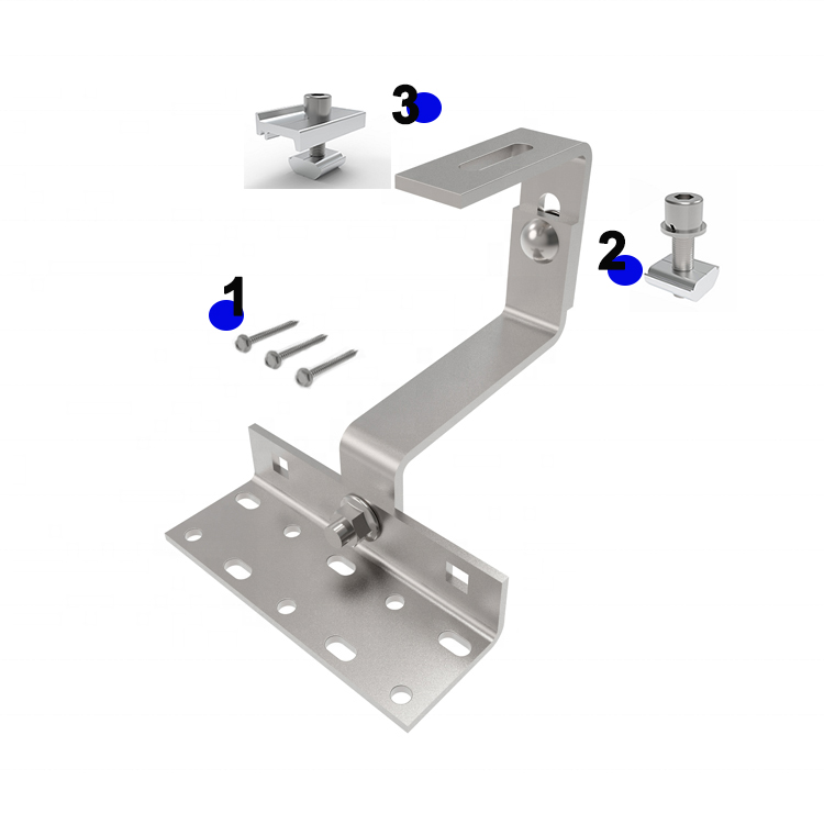 Adjustable Solar Roof Hook