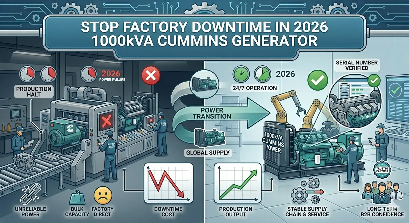 1000kVA generator specs
