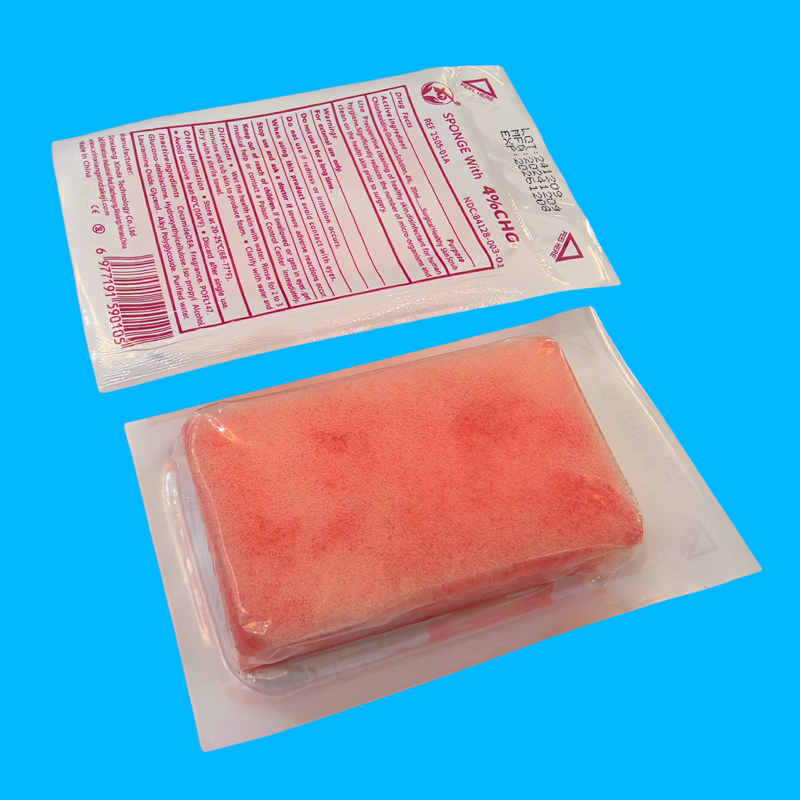 Supply XD 4% Chlorhexidine Gluconate Sponge 20ml Red Wholesale Factory ...