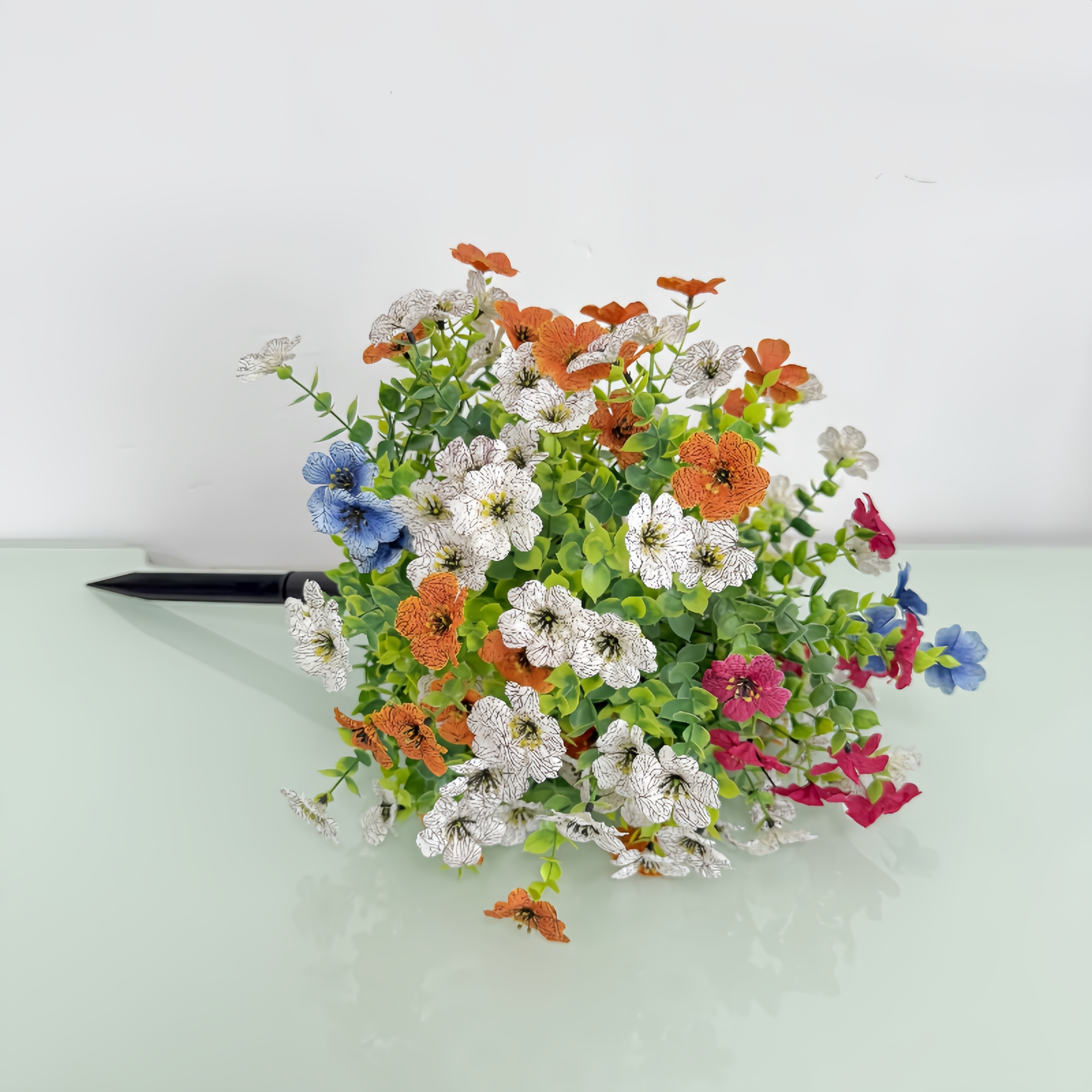 Artificial Eucalyptus Violet Flowers