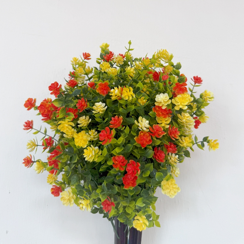 Artificial Eucalyptus Camellia Flowers