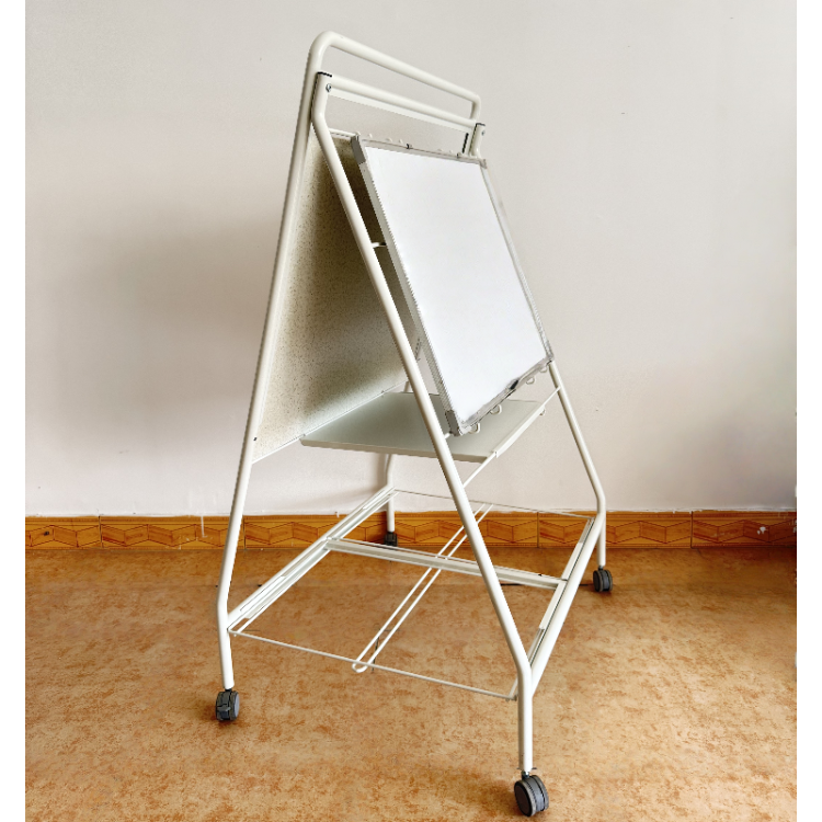 Mobile Whiteboard Stand With Tray