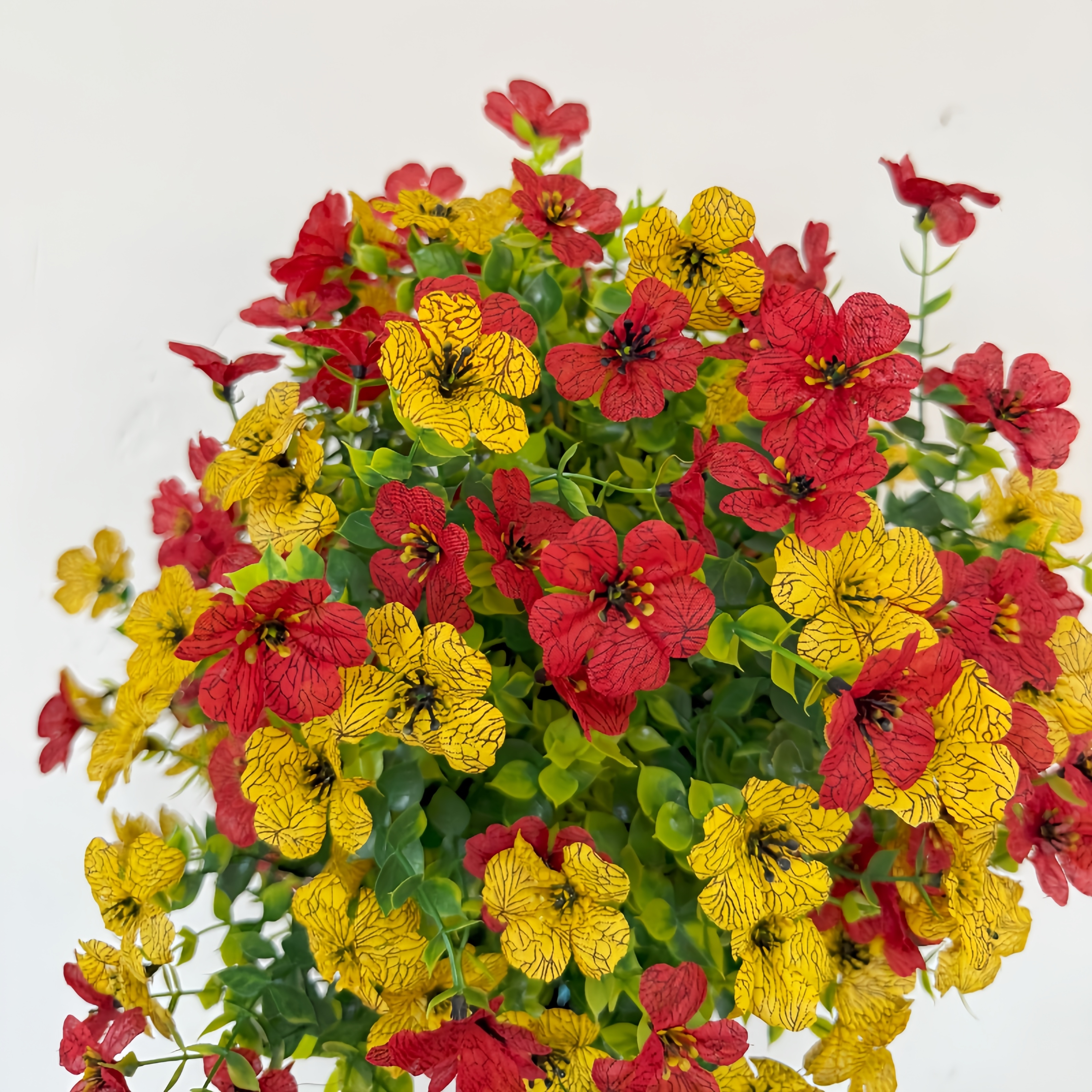 Artificial Eucalyptus Violet Flowers