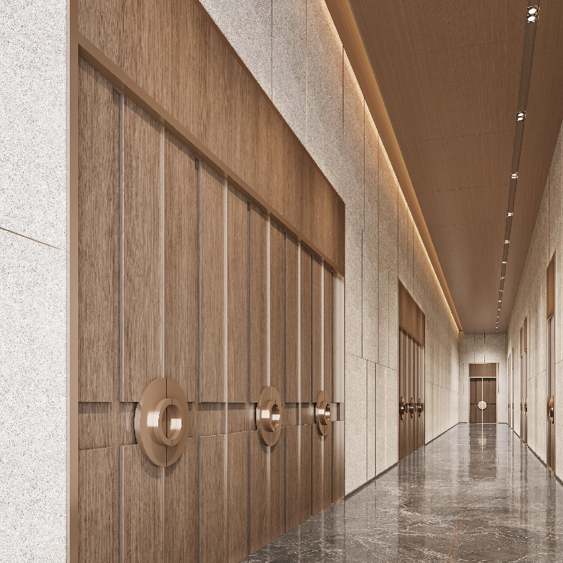 Wooden Door Customization for Hotel