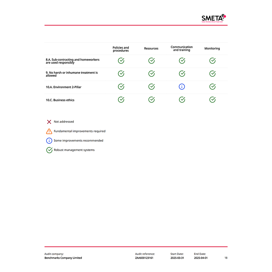 Environment And Business Ethics Audit