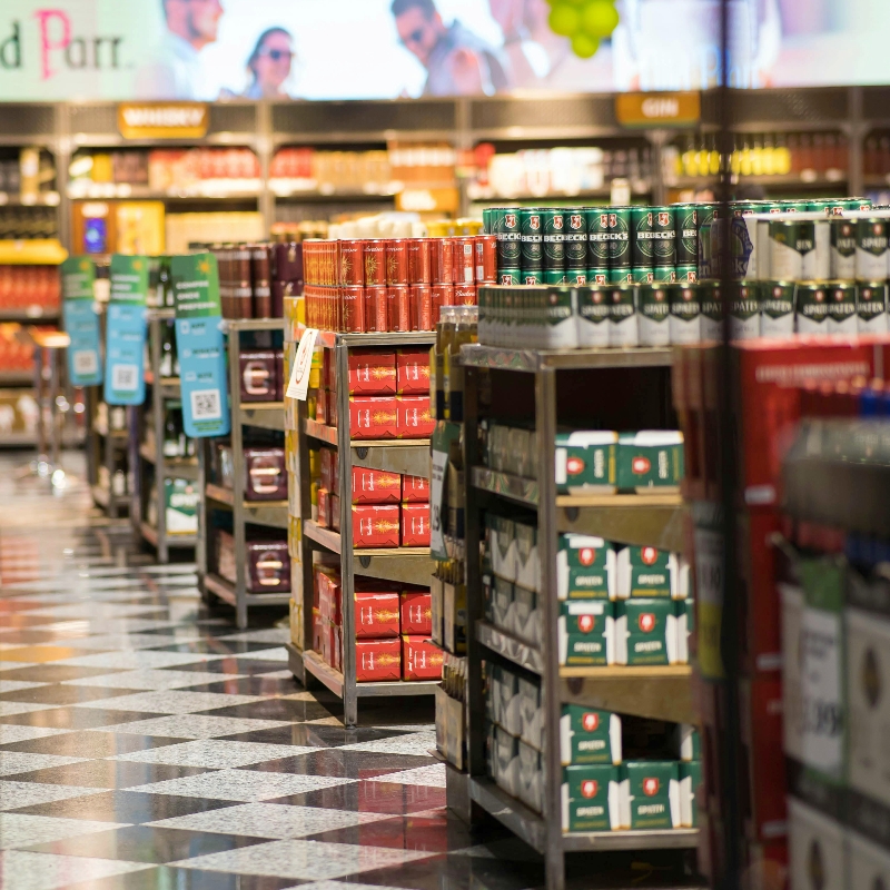 What is the purpose of a display rack?