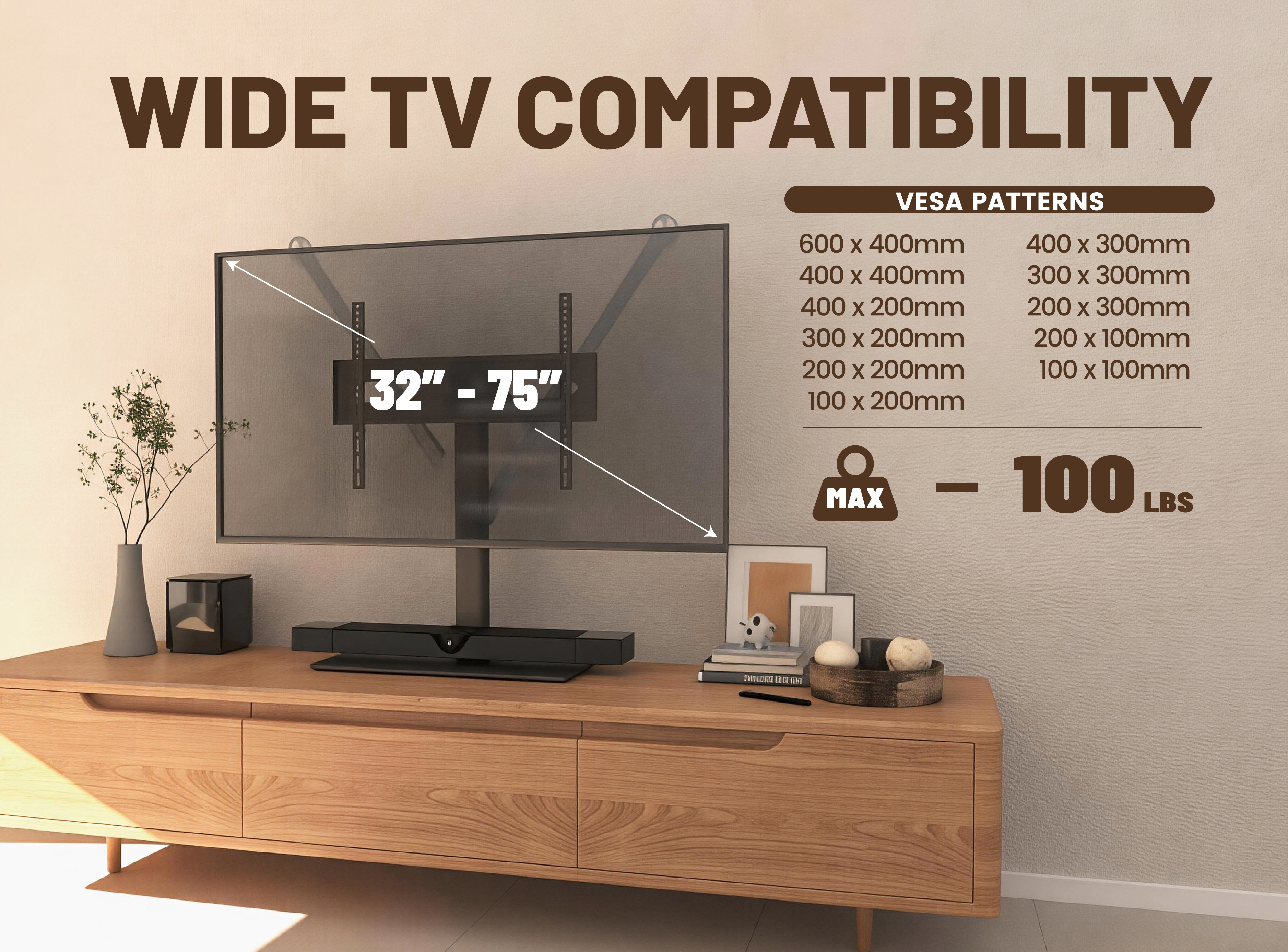 Tabletop TV Stand