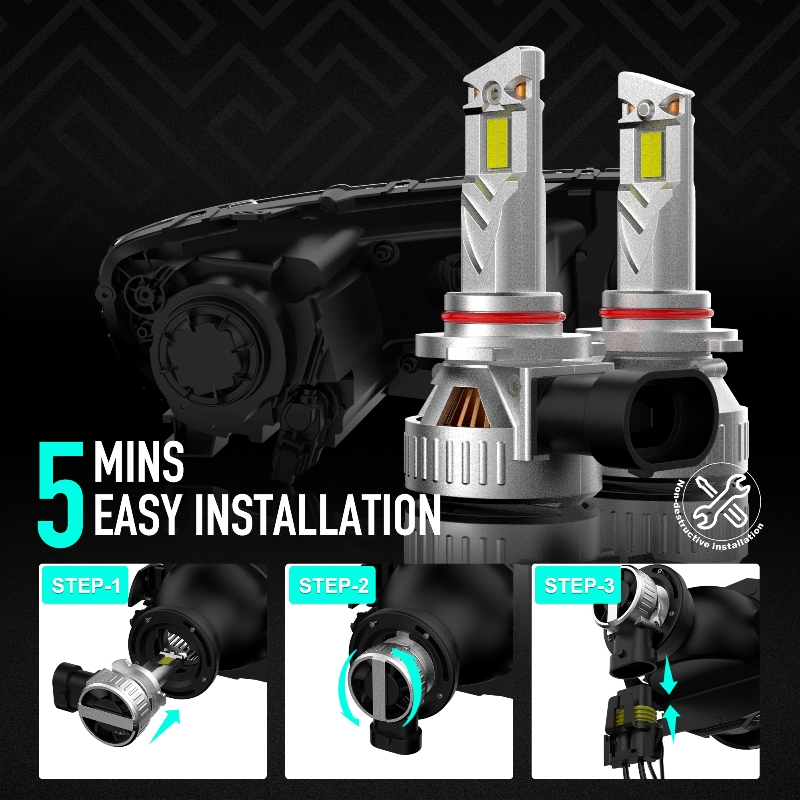 Z5 Automotive LED Bulbs 50W 4,800LM