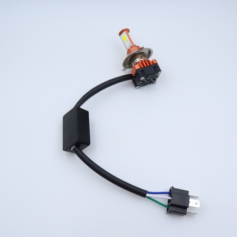 MC1 Motorcycle LED Bulbs With Cold White High Low Beam 18W