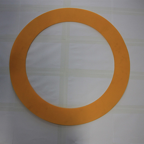 Circular plastic flap