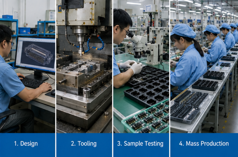 Custom Connector Mold Development: Cost, Lead Time And Sample Process ...