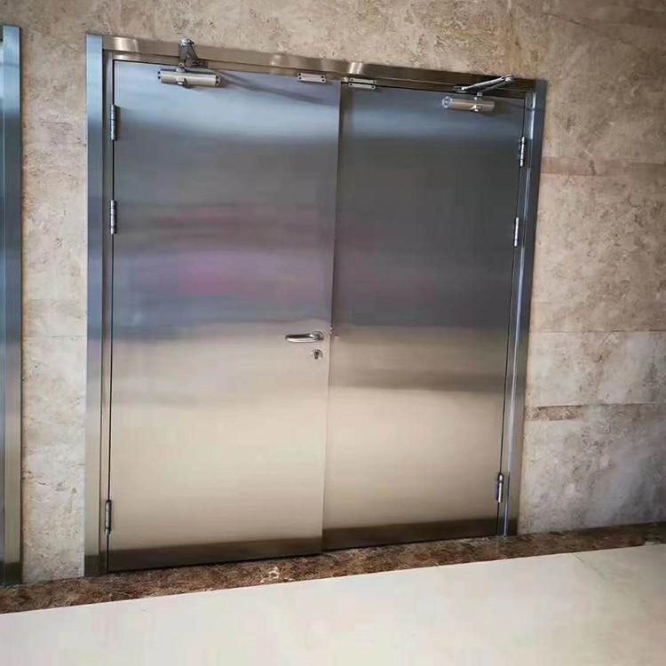 stainless steel fire rated door