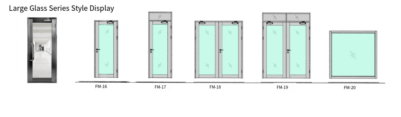 glass fire door
