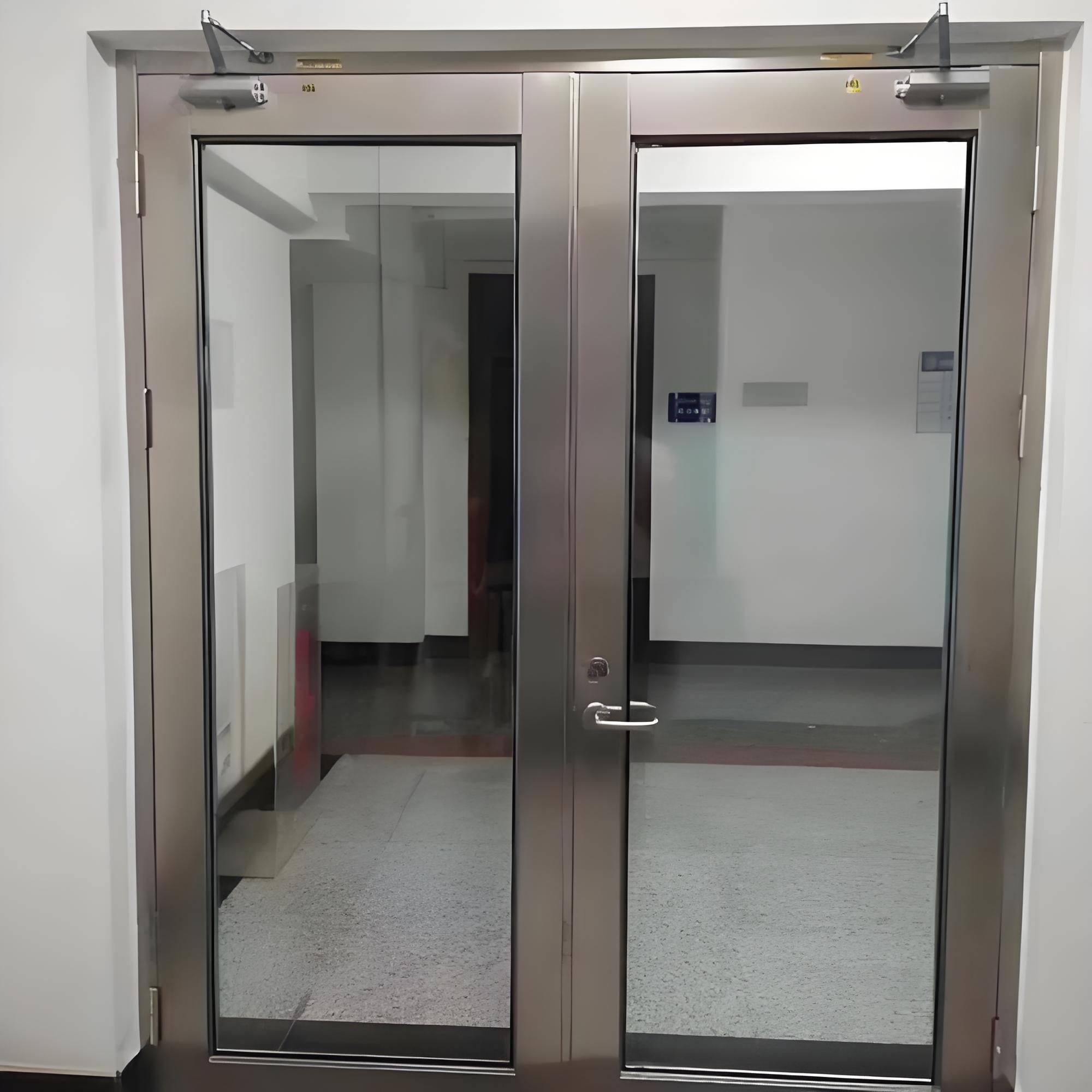 glass fire door
