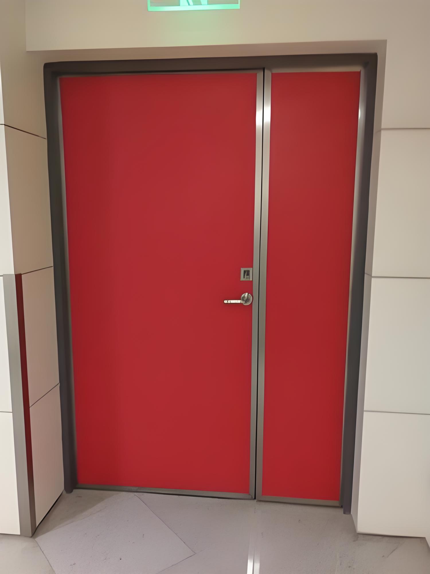 Asymmetrical Double Fire Rated Door Asymmetrical Double Fire Rated Door