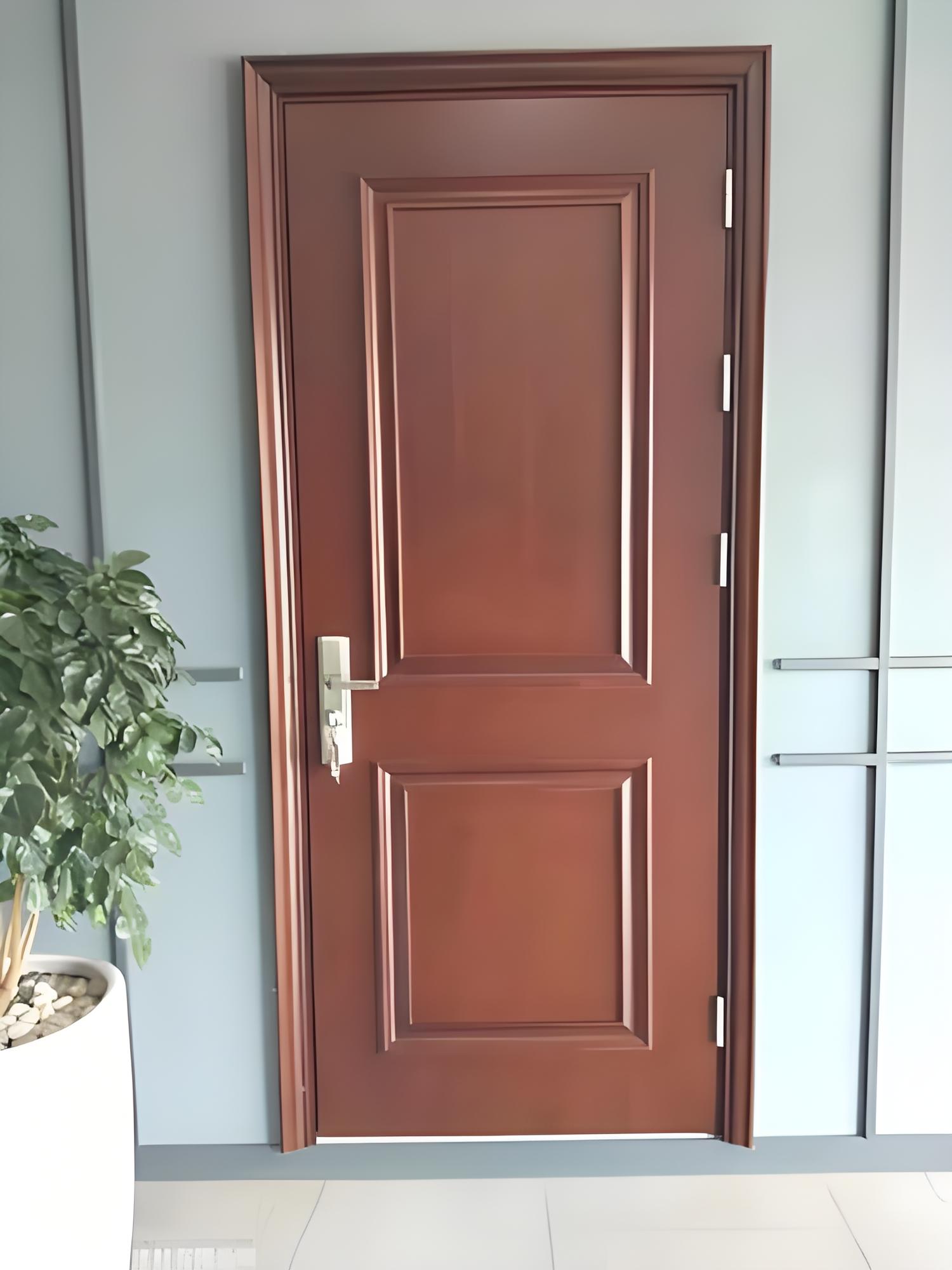 60 minutes fire resistant wooden door